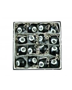 8 Ball Key Chain Box of 16 CA35