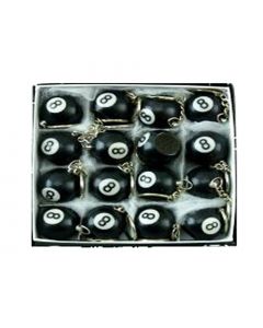 Scuffer Key Chain 8-Ball Box of 16 CA39