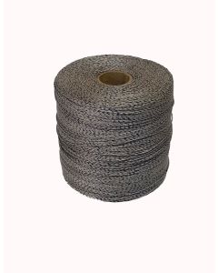 P131.15 Gray with white spec Linen approx. 1 pound