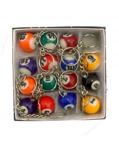 Assorted Key Chains Box of 15 CA37