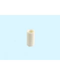 Polycarbonate White Ferrule-12mm O.D. x 8mm I.D. x 1"L P052