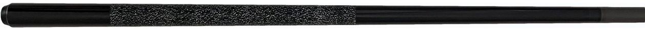 CC802 Black Cue with Carbon Fiber Shaft  Linen Wrap