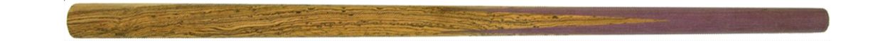 P260 Bocote 4-Prong/Purpleheart Forearm Butt Stock